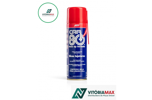 Descarbonizante Car 80 Limpa Bico Carburador Tbi 300ml